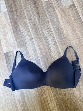 Knix Wingwoman bra, wireless, navy blue 8++